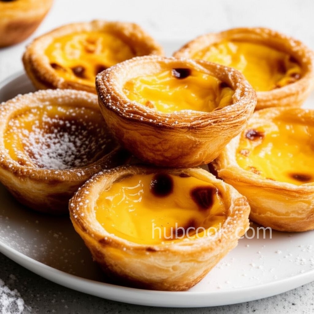 Portuguese Custard Tarts - Pasteis de Nata